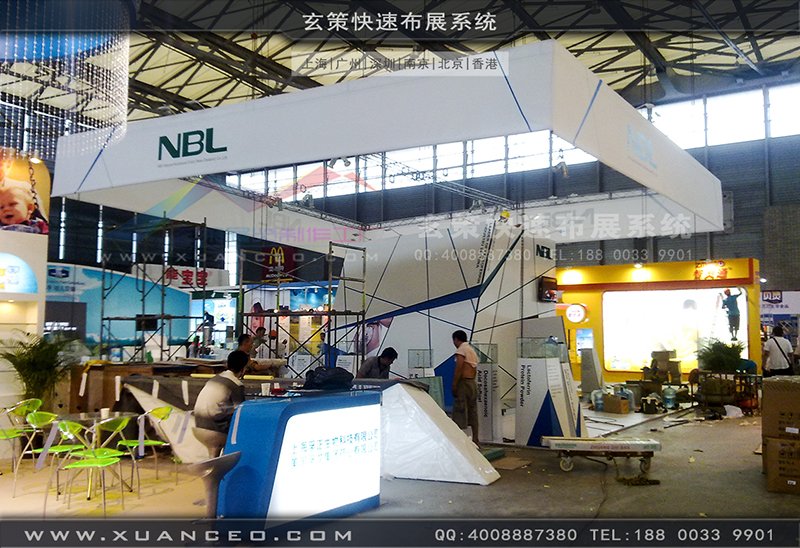 NBL纽贝乐育婴展-育婴展展台搭展-上海蜜柚APP下载展览工厂03