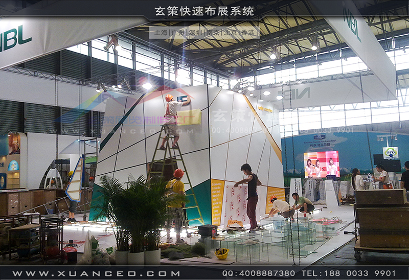 NBL纽贝乐育婴展-育婴展展台搭展-上海蜜柚APP下载展览工厂04