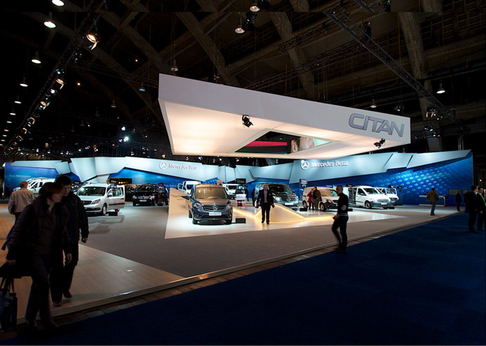 奔驰模块展台 奔驰模块展台